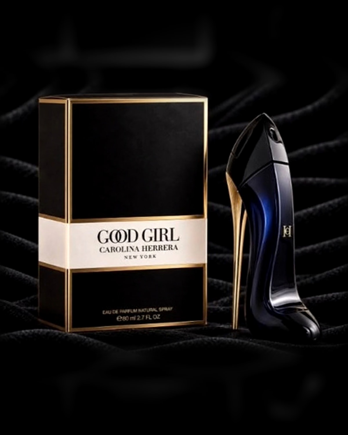 Carolina Herrera Good Girl con su caja