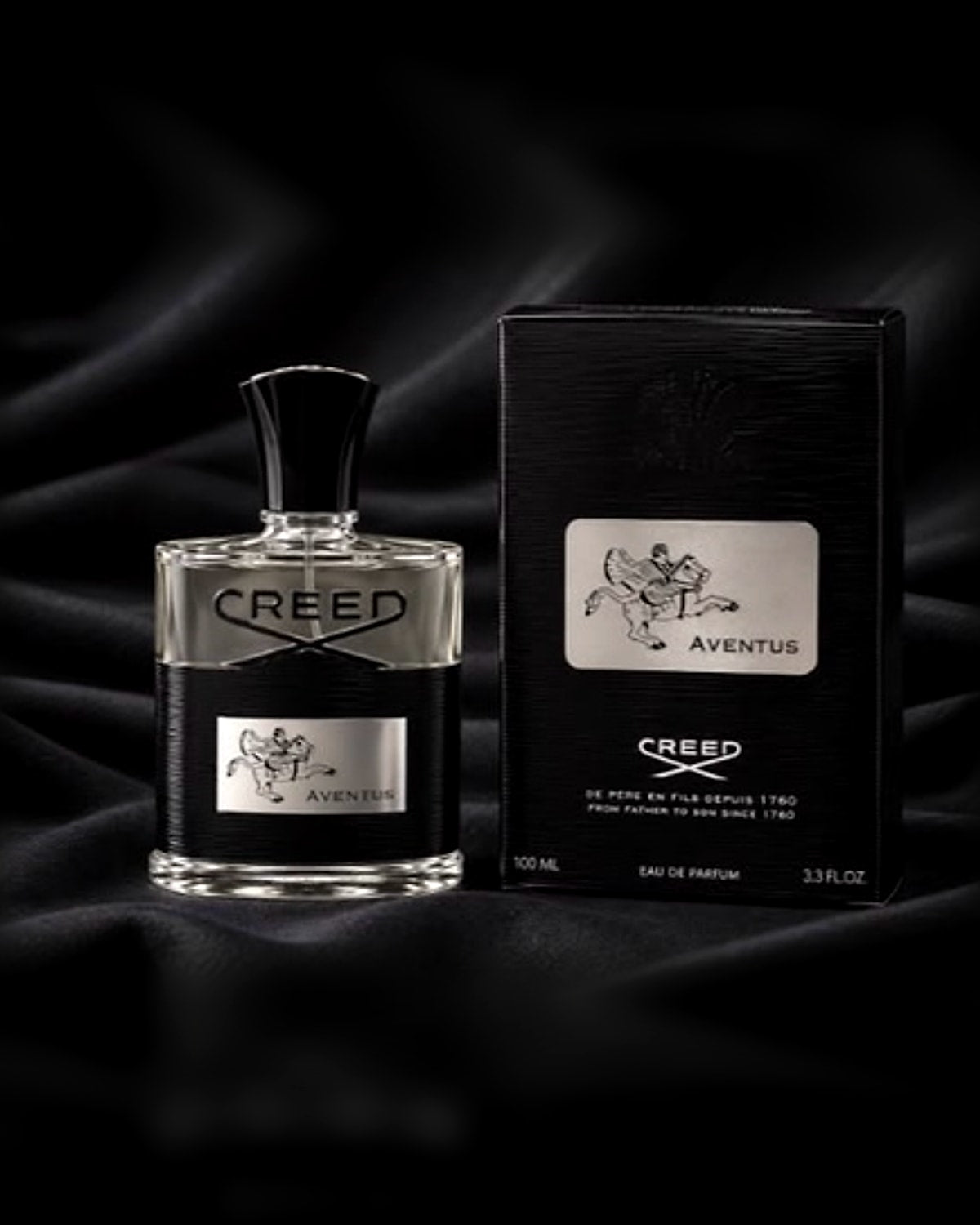 Creed Aventus con su caja