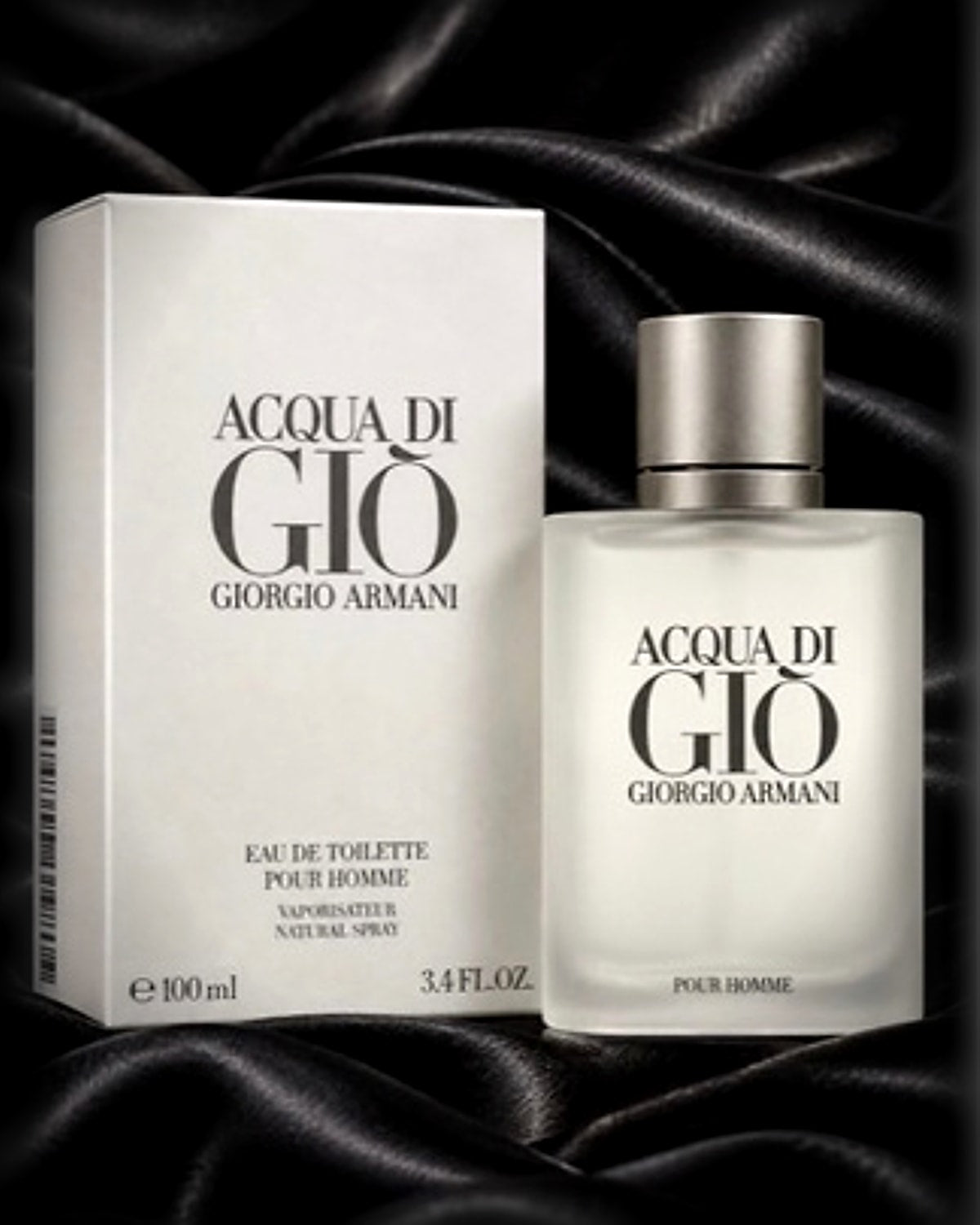 Giorgio Armani Acqua di Giò con su caja