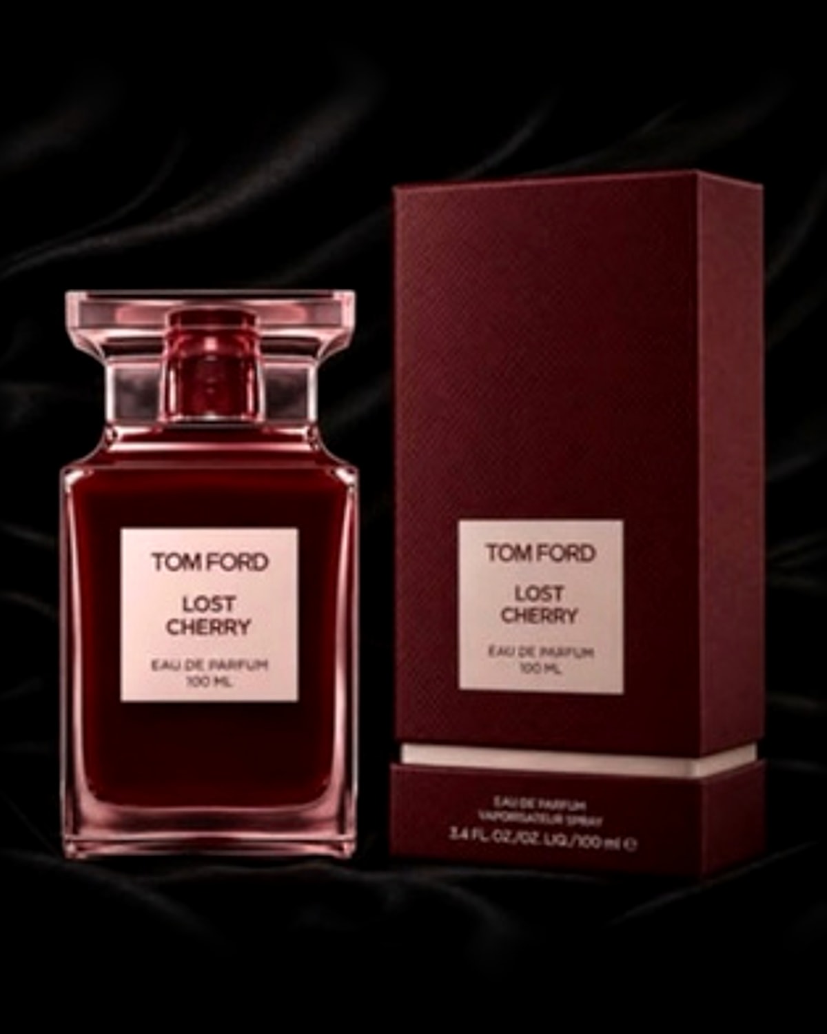 Tom Ford Lost Cherry con su caja